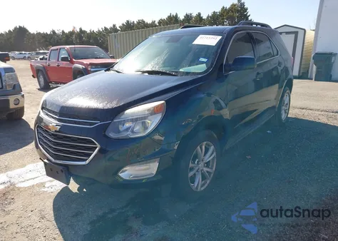 2016 Chevrolet Equinox Lt из США, поврежденный, VIN 2GNALCEK5G1178791